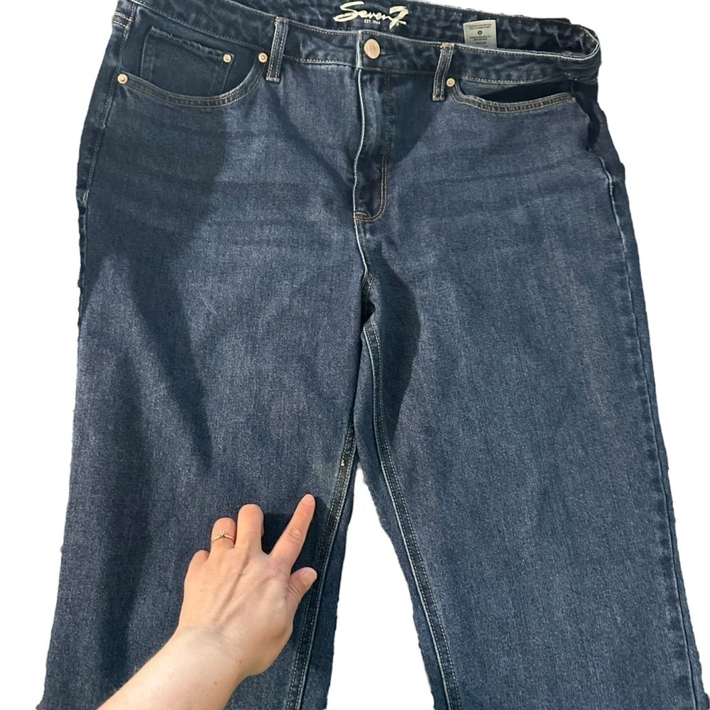 Seven7 women's size 16 straight leg jeans - Picture 2 of 5